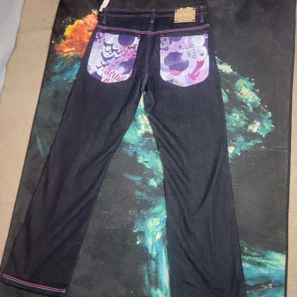 Jnco ed hardy jesse pinkman artful dodger jeans